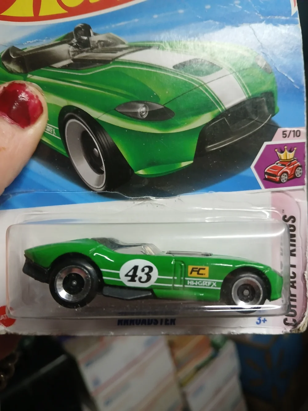 Hot Wheels Rrroadster (Green) from the 2025 main line